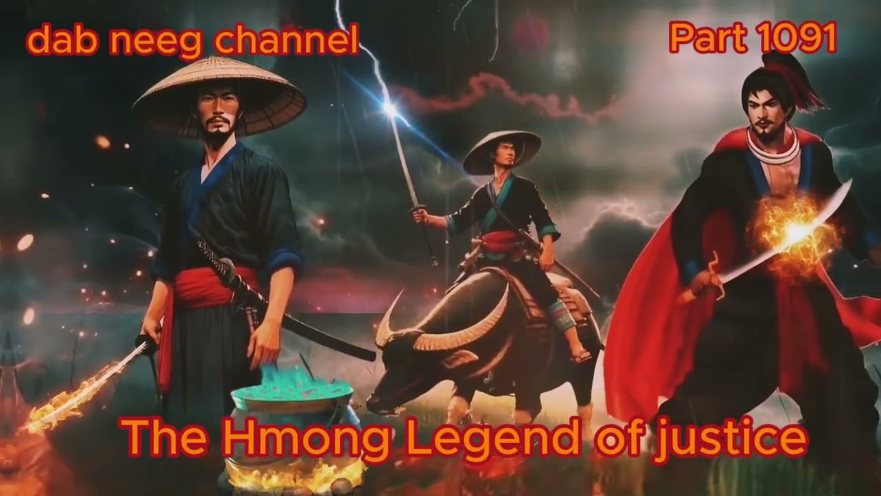 Ntxoov kav The Hmong Legend Part 1.091 - Yawg Liaj Nrob - Sword fighter for justice