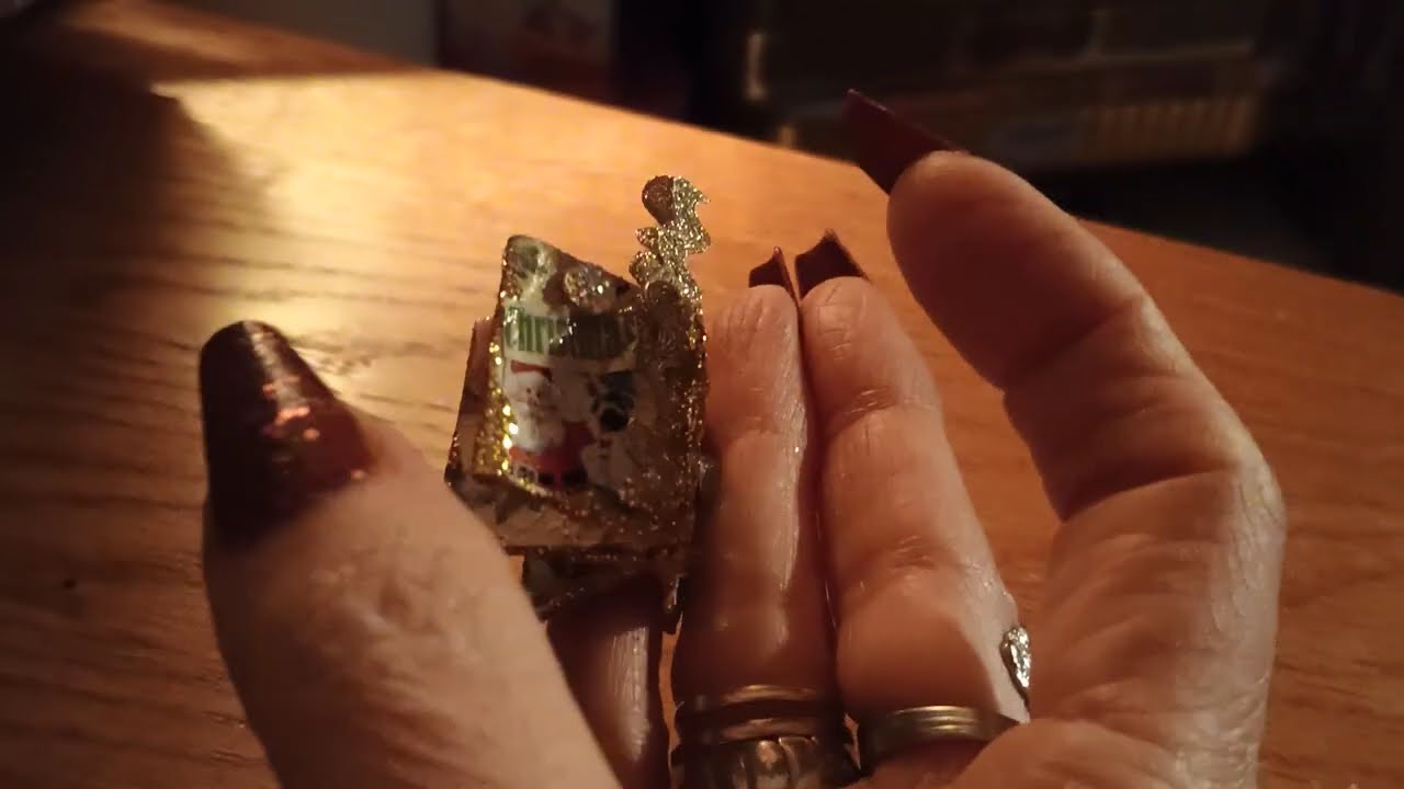 Декоративное украшение в виде фанзина для первого Рождества малыша