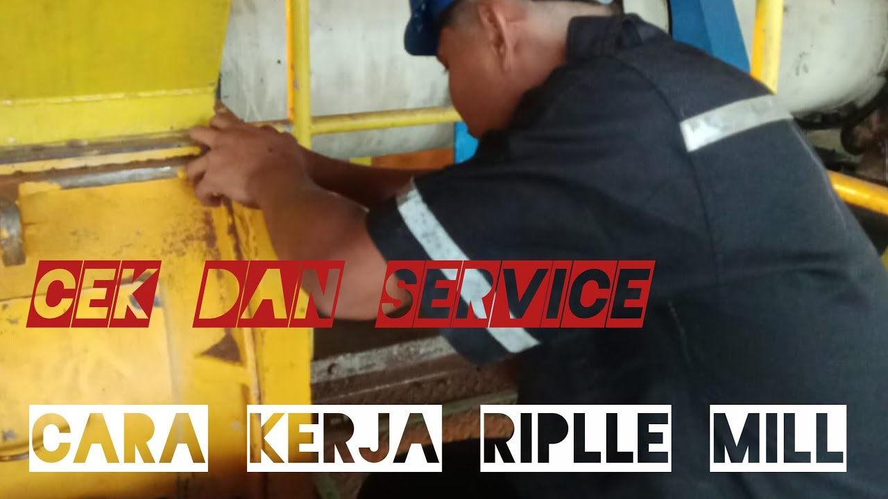 Riplle mill pabrik kelapa sawit 
