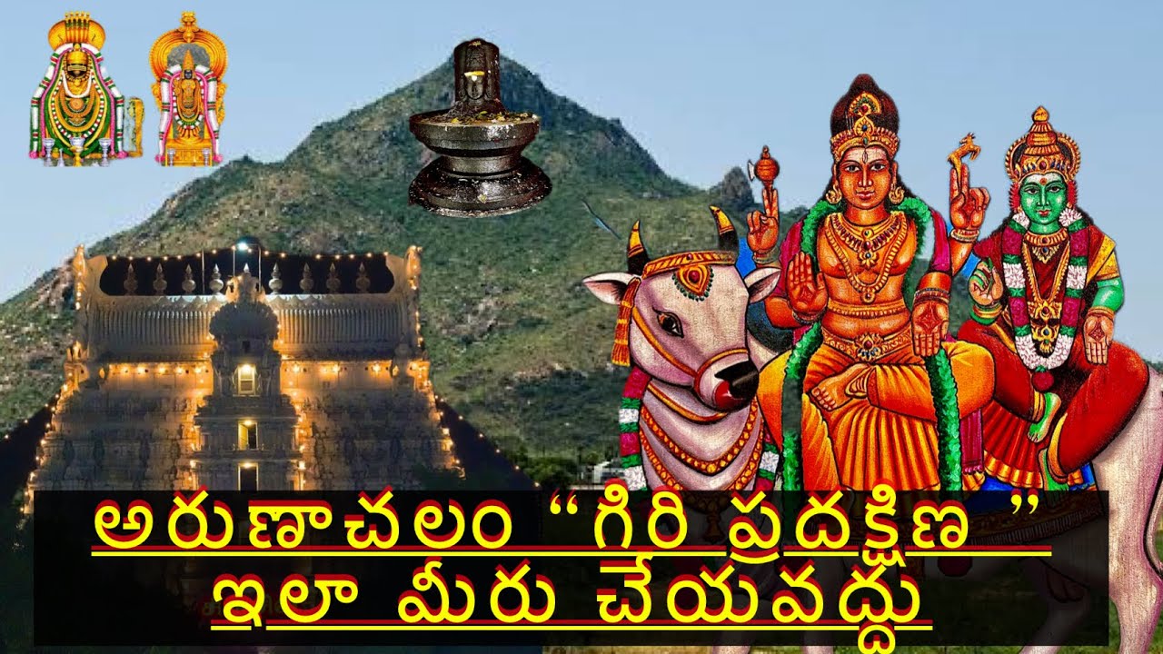 “అరుణాచలం లొ గిరి ప్రదక్షిణ “మాత్రం ఇలా చేయవద్దు👏!భక్తి పేరుతో ​⁠@arunachalamteja