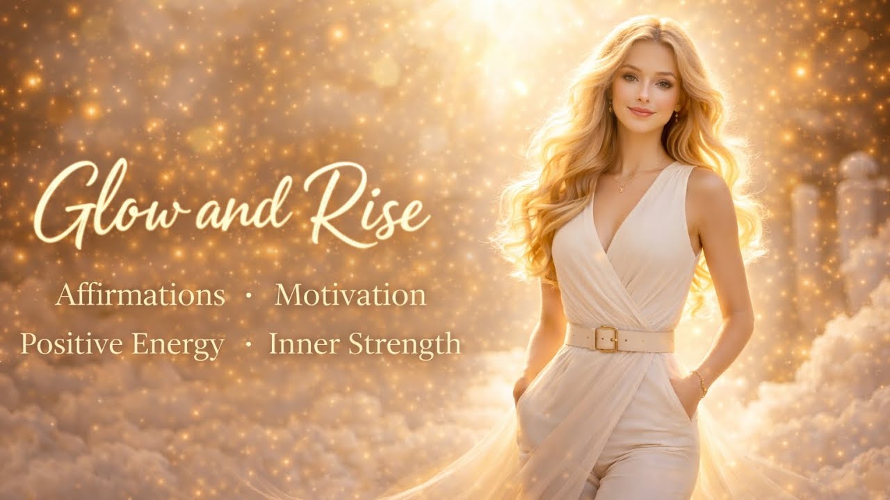 Glow and Rise 💫 | Powerful Affirmation Song for Confidence & Self Love  #Affirmations #Motivation