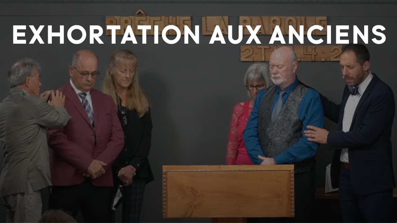 Exhortations aux anciens – Ordination de Roger De Lasablonnière et de Ghislain Marinier – 1 Pi 5.1-4