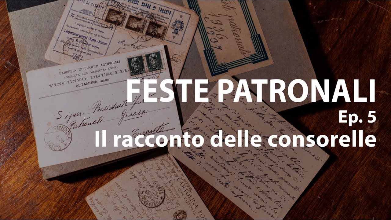 Feste Patronali Ginosa - Il racconto della consorella - Maria Rosaria Nigro
