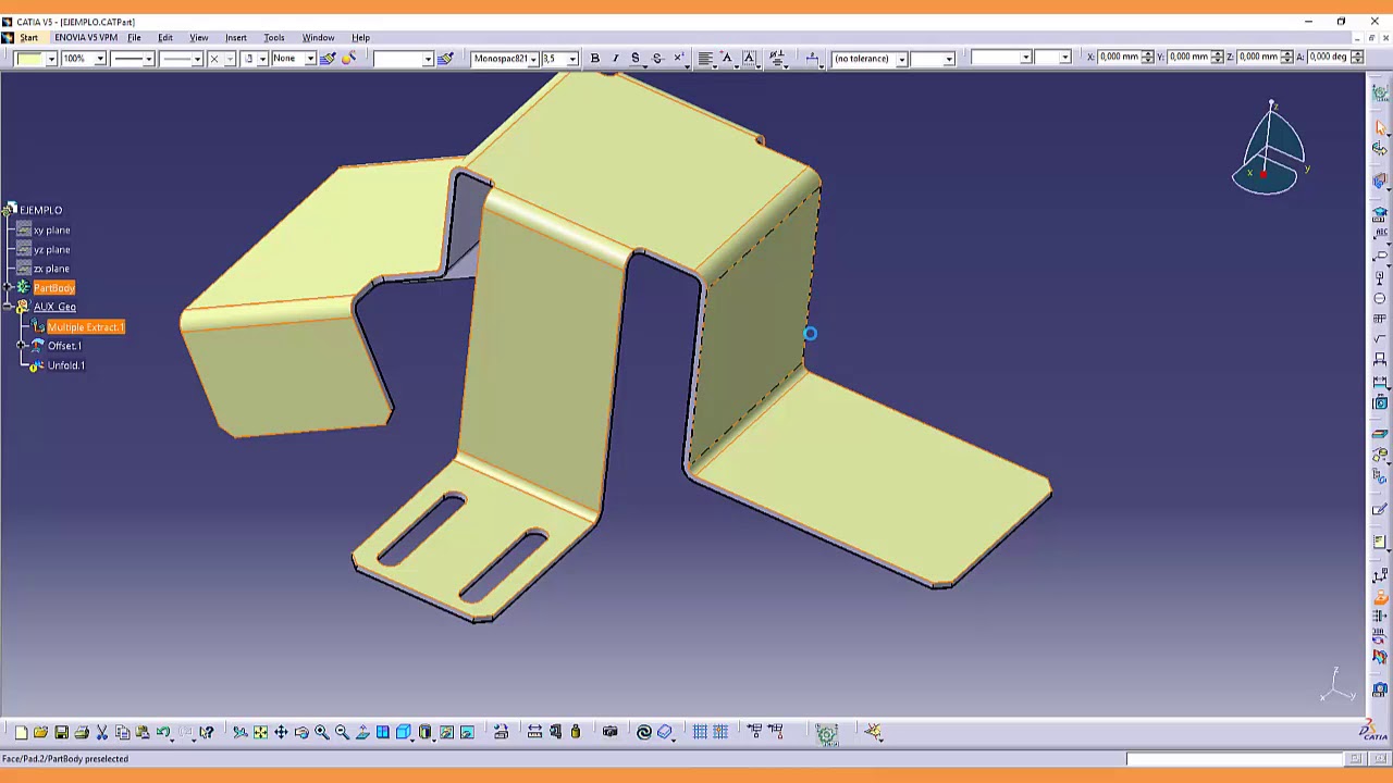 Catia V5: Cómo realizar desplegados de chapa sin licencia