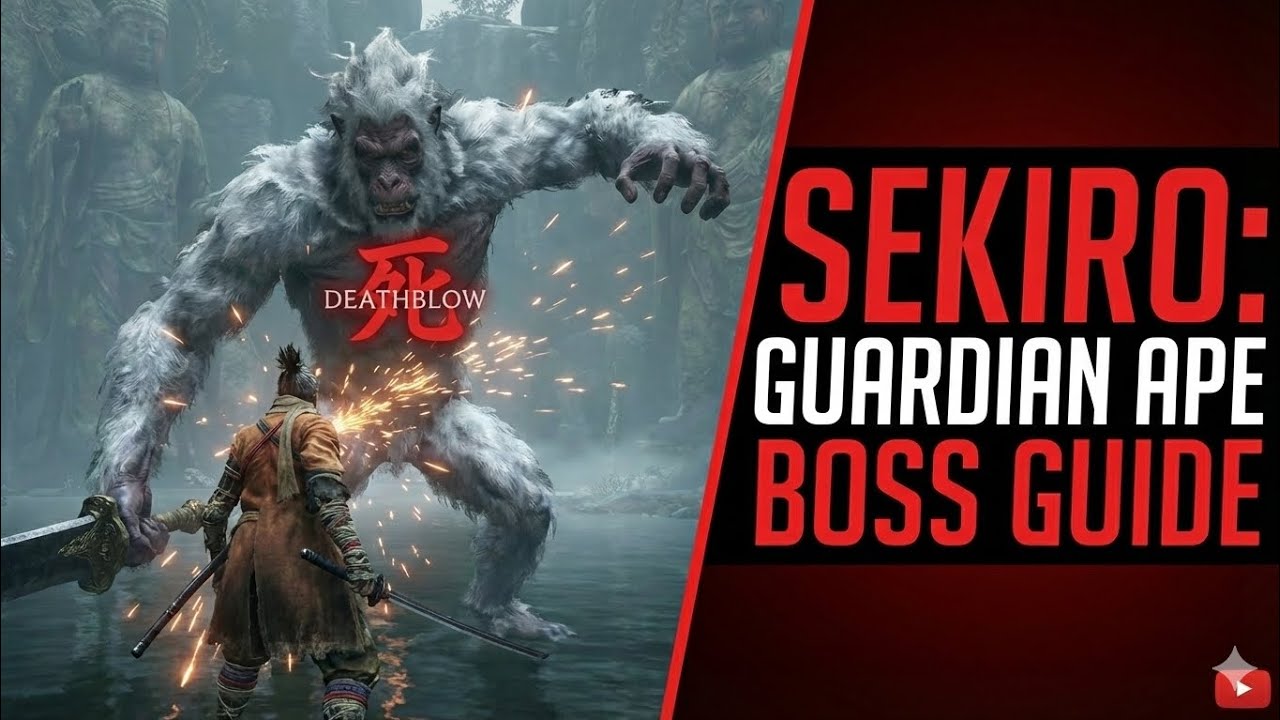Sekiro: Guardian Ape Boss Fight 🦍 | Sekiro Boss Fight 😈 | Yotrix Gaming
