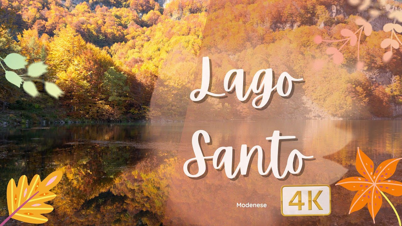 AUTUNNO al LAGO SANTO 4K - DJI MINI 2
