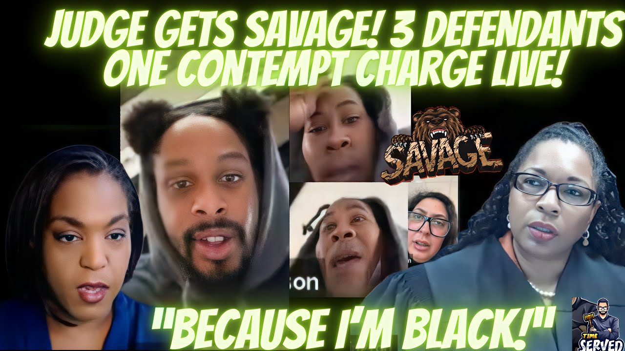 Judge Gets SAVAGE! CONTEMPT of Court! | 3 DISRESPECTFUL Defendants Get Out of Control! | Can't Miss!