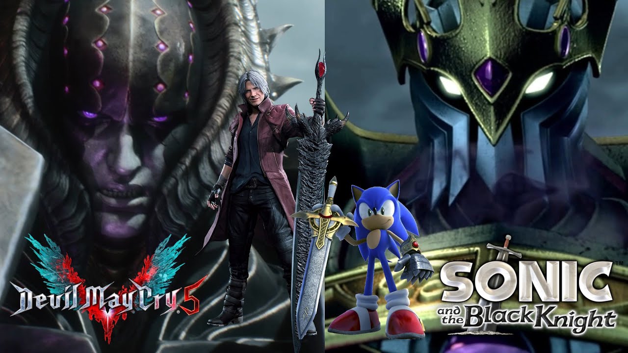 Devil May Cry 5/Sonic and The Black Knight: King Arthur Cavaliere Angelo cutscene music swap