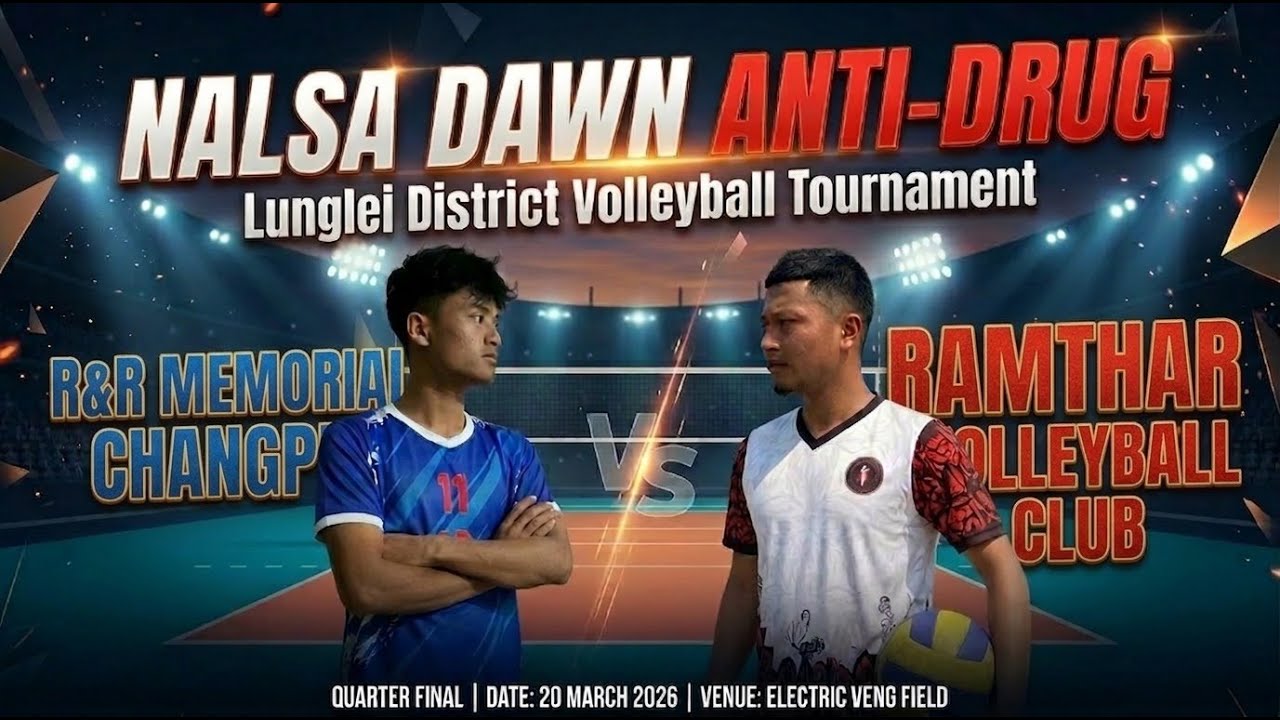 MENS QUARTER FINAL - MATCH 1 | NALSA DAWN ANTI DRUG VOLLEYBALL TOURNAMENT DAY 3
