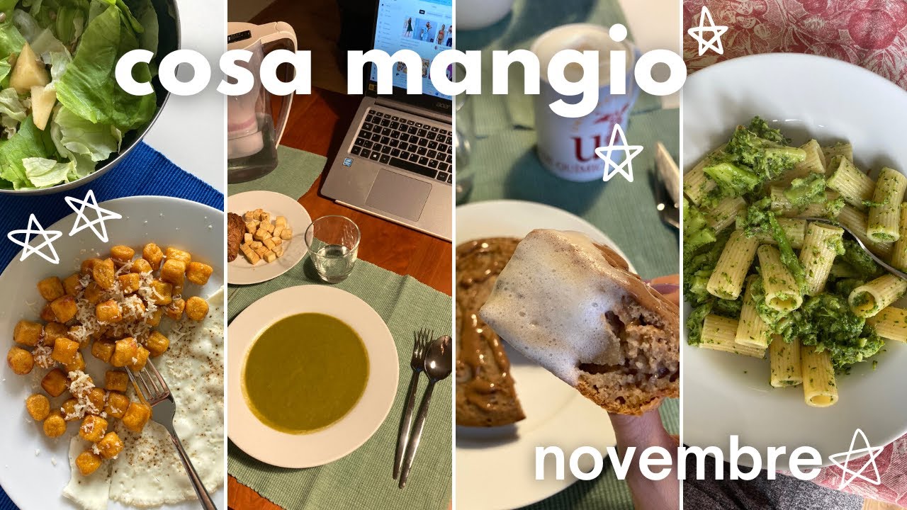Cosa mangio in una settimana a novembre | RICETTE DI STAGIONE | balanceishappiness