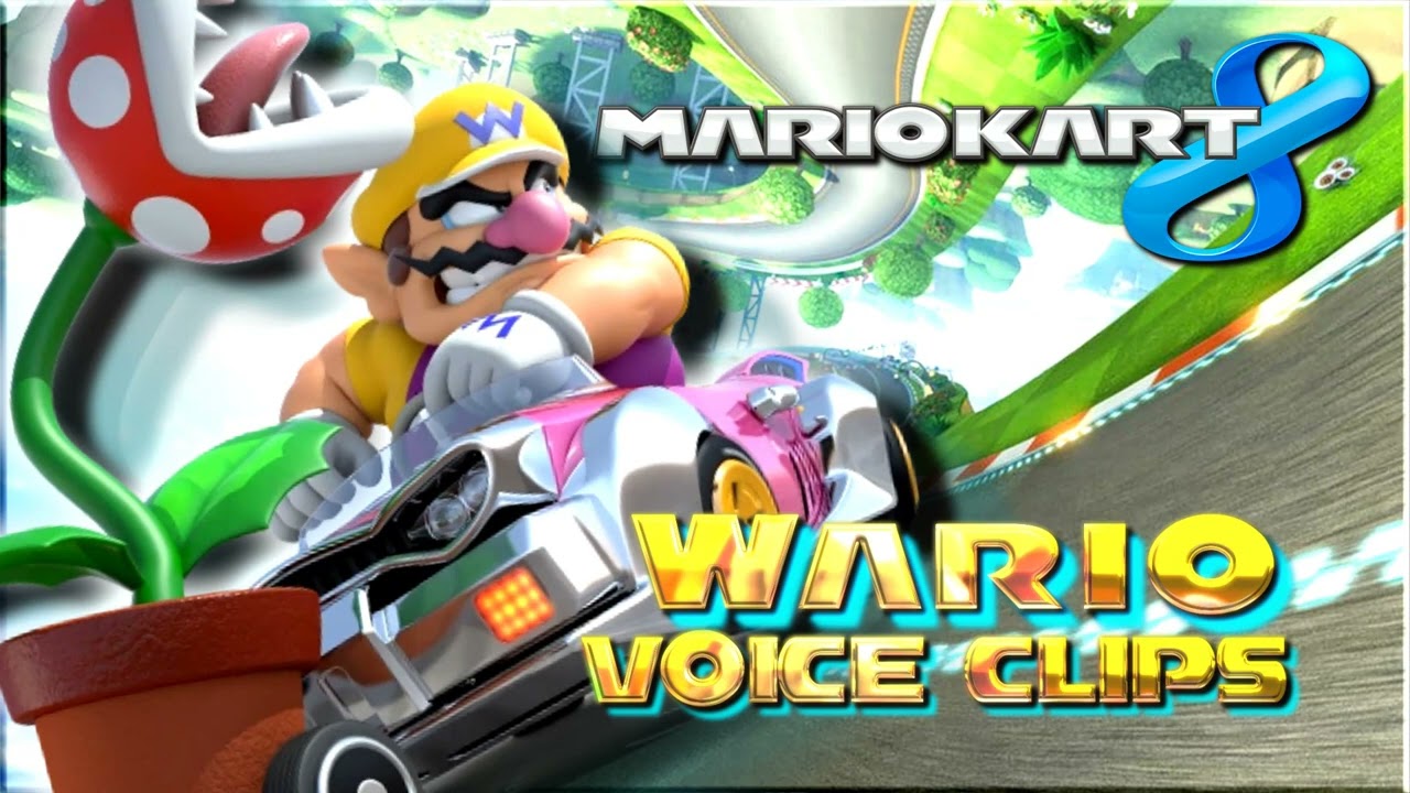 Все голосовые записи Варио • Mario Kart 8 • Все голосовые реплики • 2014 • Nintendo Switch (Шарль...