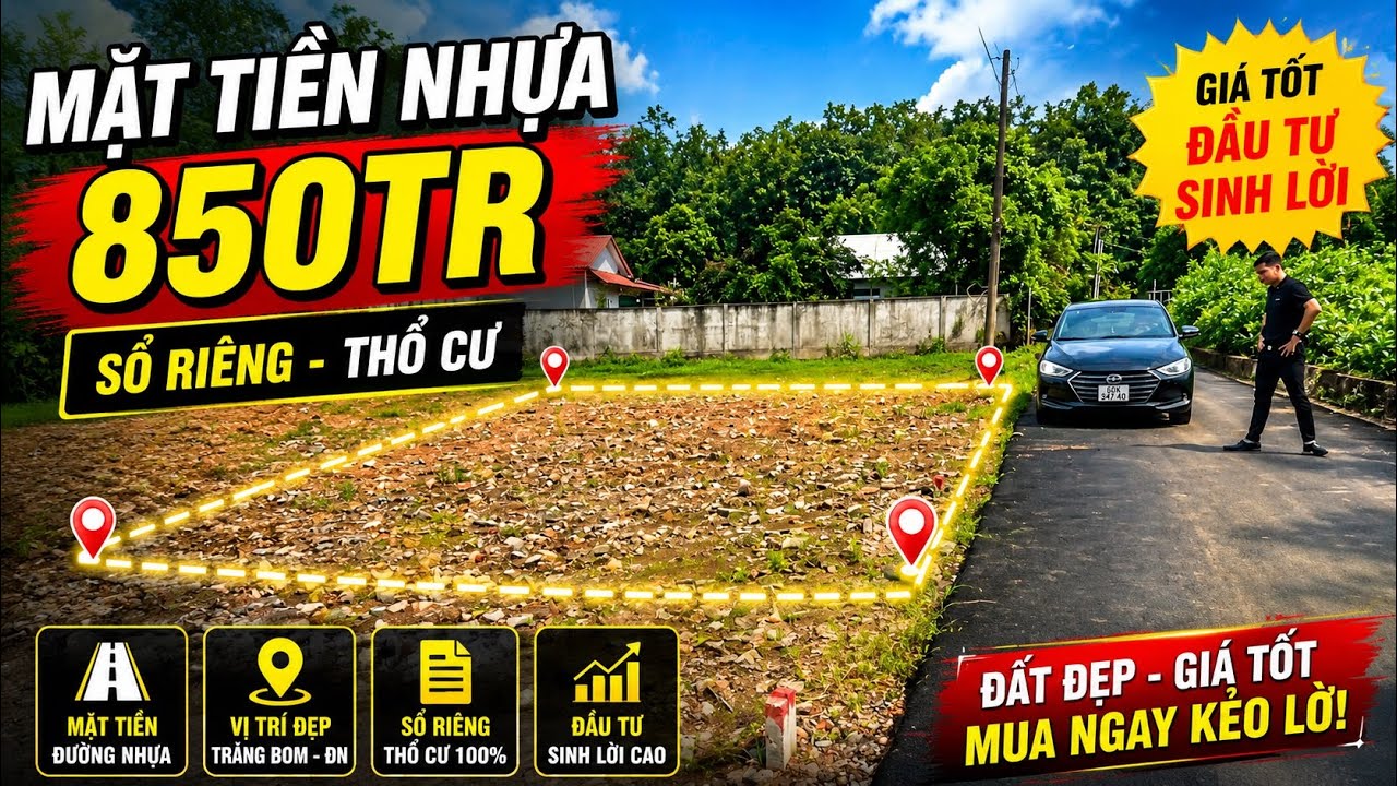 Chị gái gởi bán đất Trảng Bom ĐN 