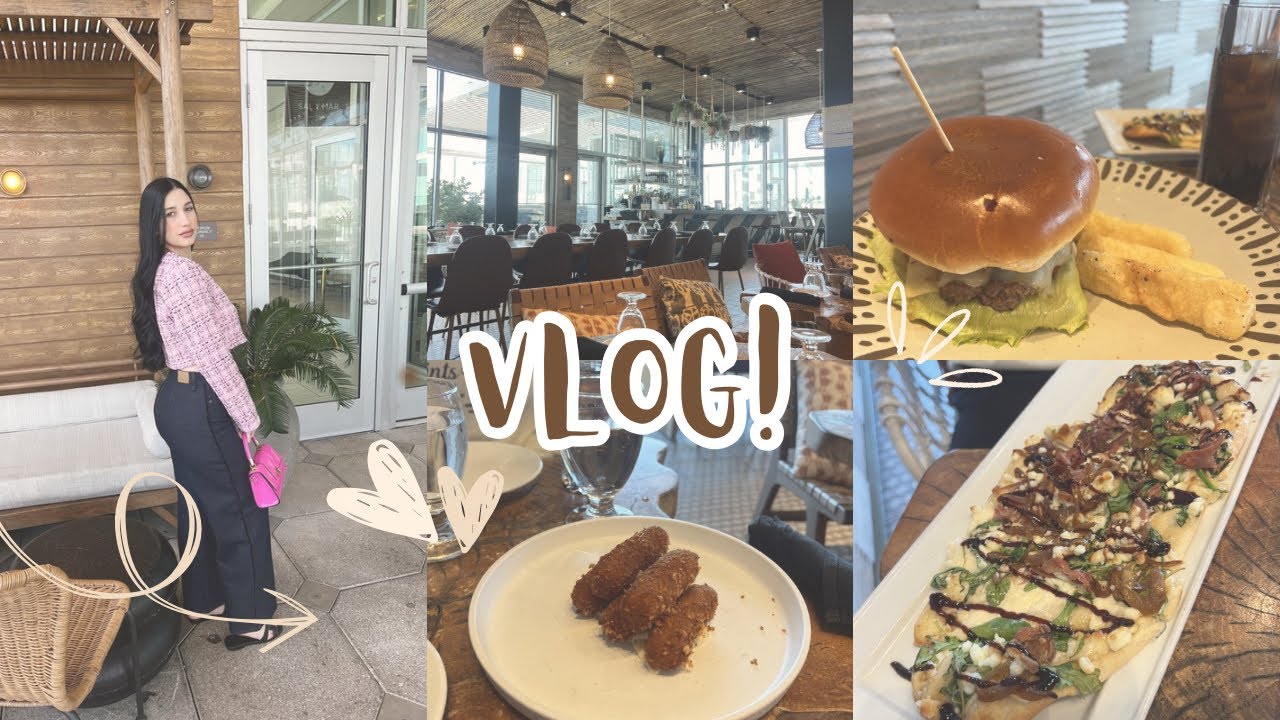 Salida al internacional mall (Descuento en Zara)y fuimos de brunch al restaurante sal y mar☺️🌸🤍