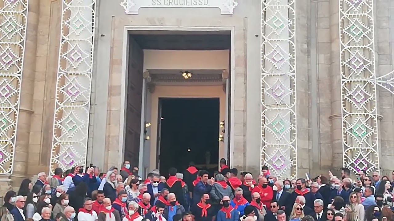 SS Crocifisso Siculiana 2022 - Uscita dalla Chiesa