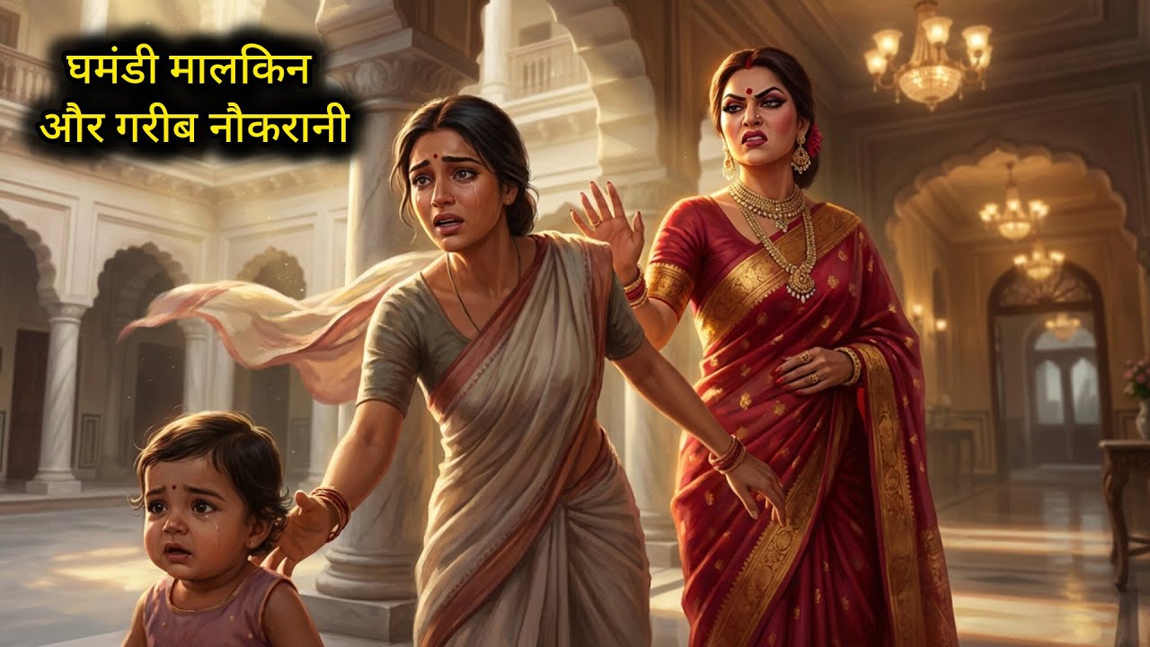 घमंडी मालकिन और गरीब नौकरानी| #HindiStories #MoralStory