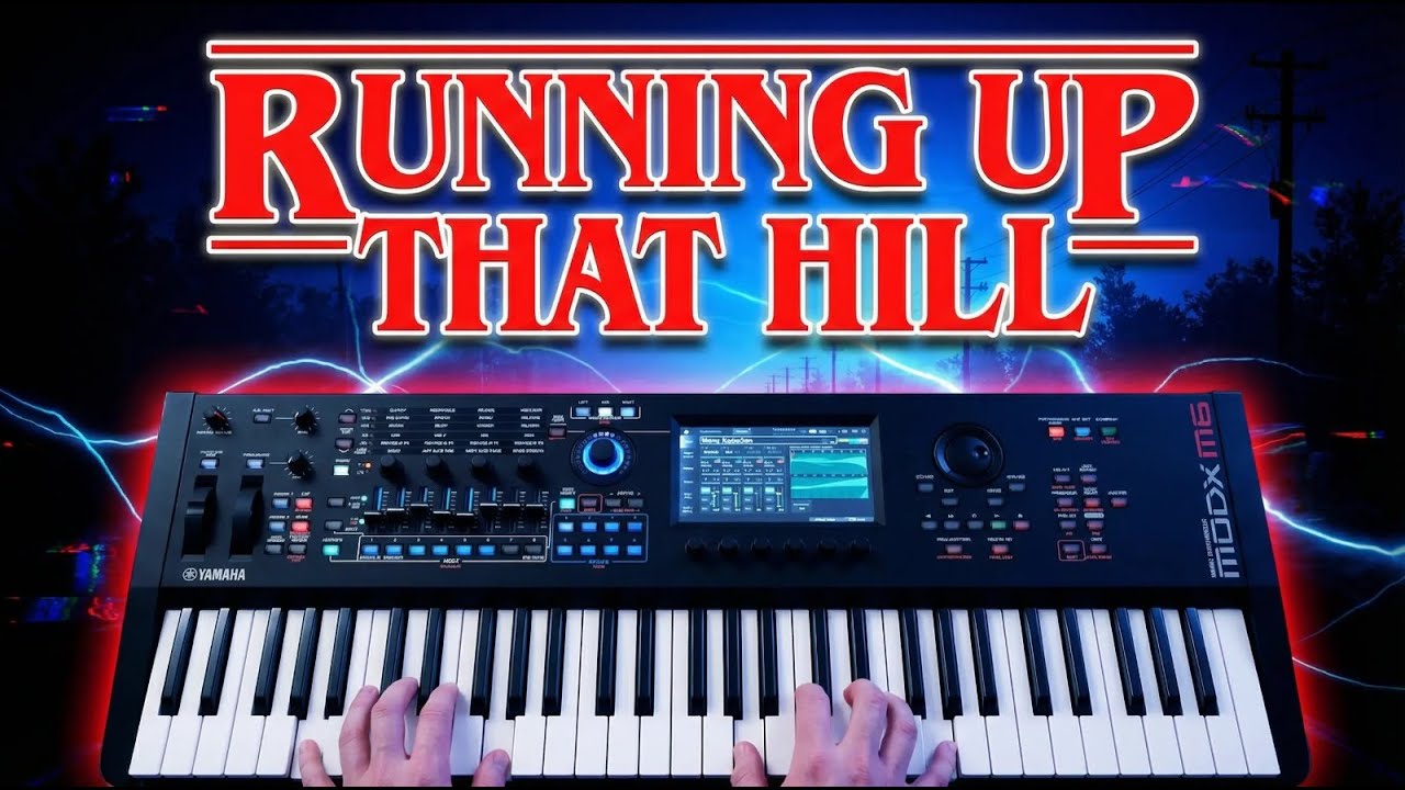 Yamaha MODX M - Running Up That Hill - Kate Bush (Stranger Things)