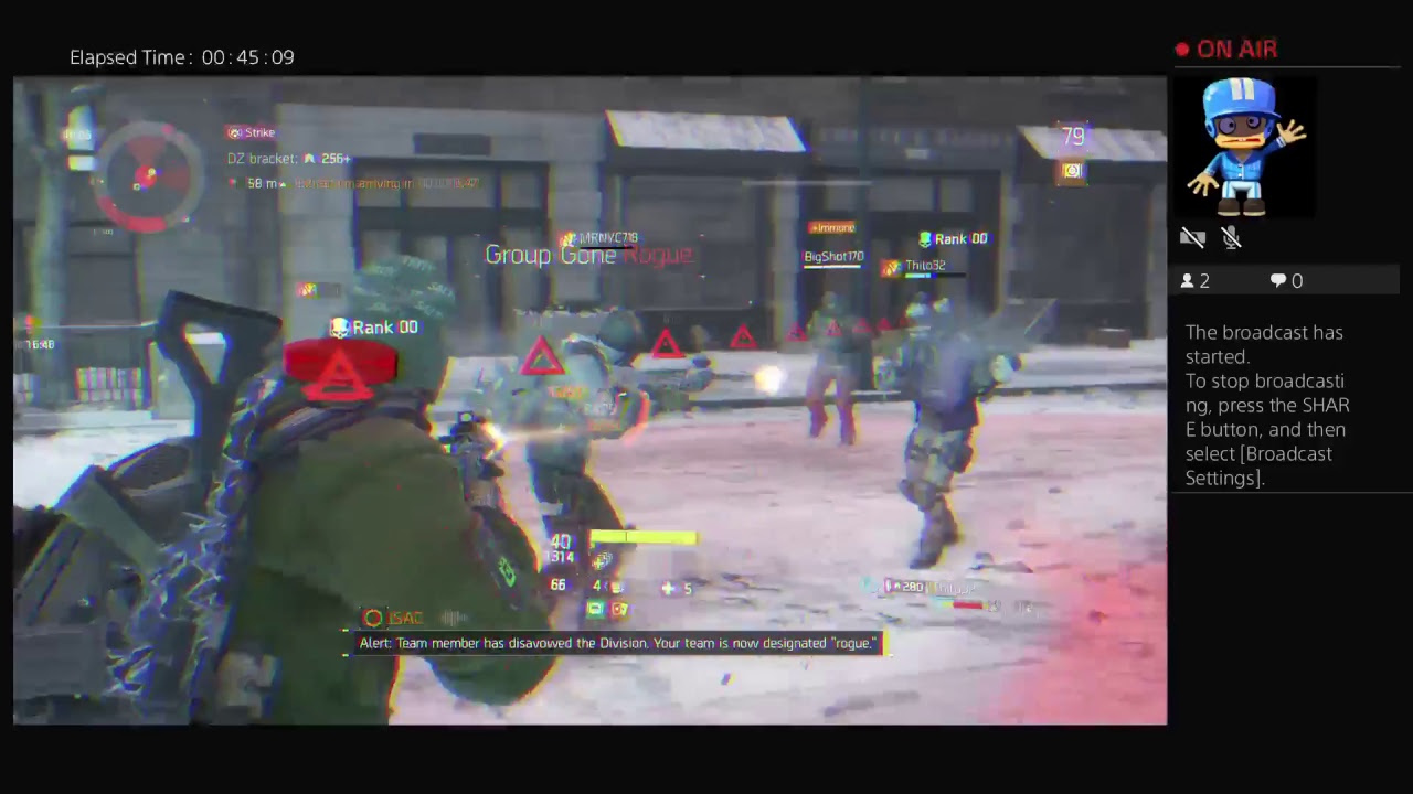 Division classified pred op