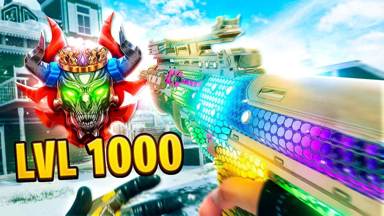 Getting LEVEL 1000 On BLACK OPS 4 In 2022! (COD BO4)