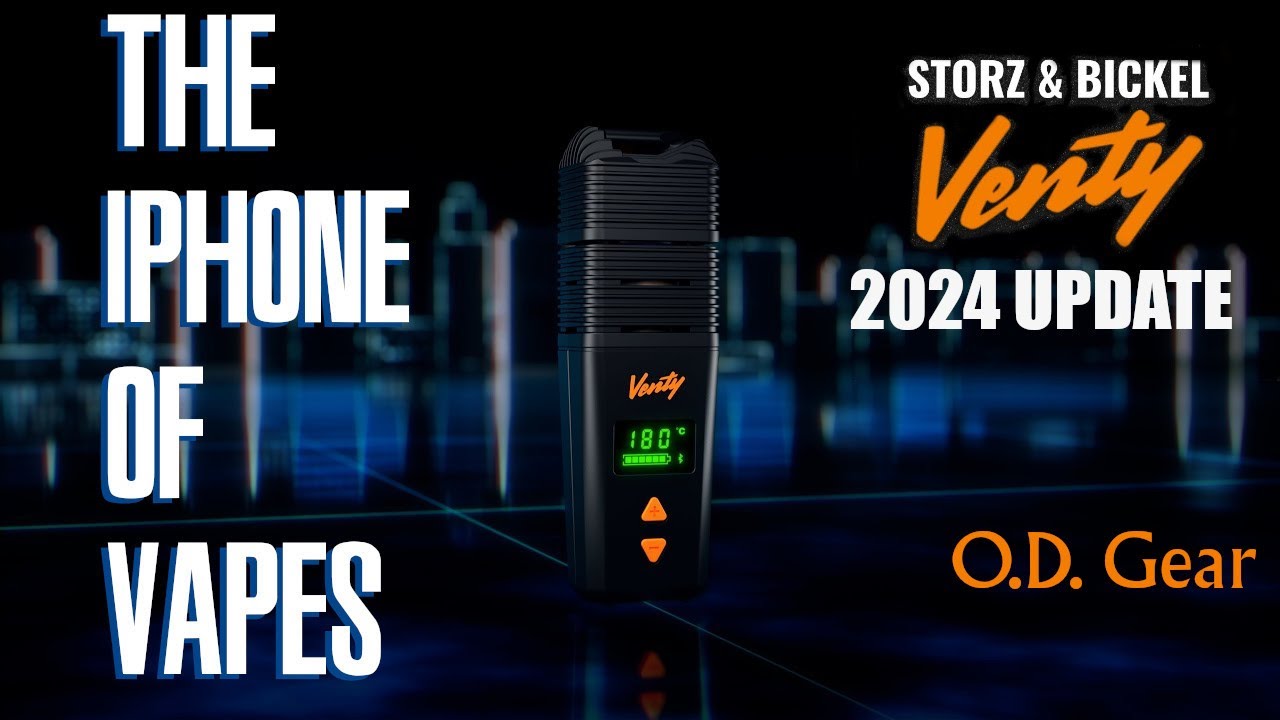 VENTY🌈New 2024 Model Review☯️|Storz & Bickel Vaporizer| O.D. Gear|