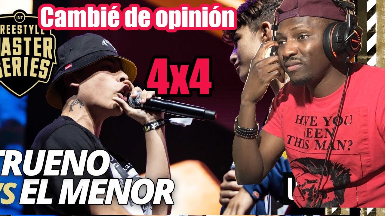Americano reacciona a las batallas de rap español TRUENO VS EL MENOR | FMS INTERNACIONAL JORNADA 4