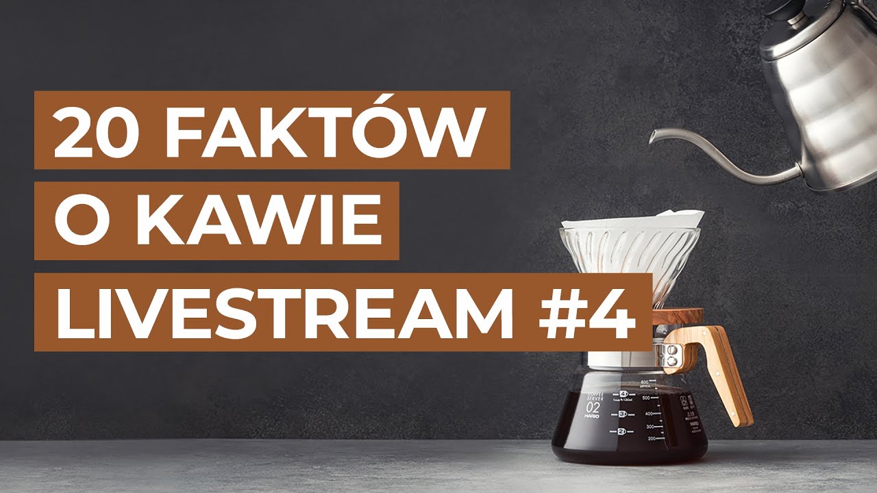 20 FAKTÓW O KAWIE które musisz znać  - LIVESTREAM Coffeedesk #4