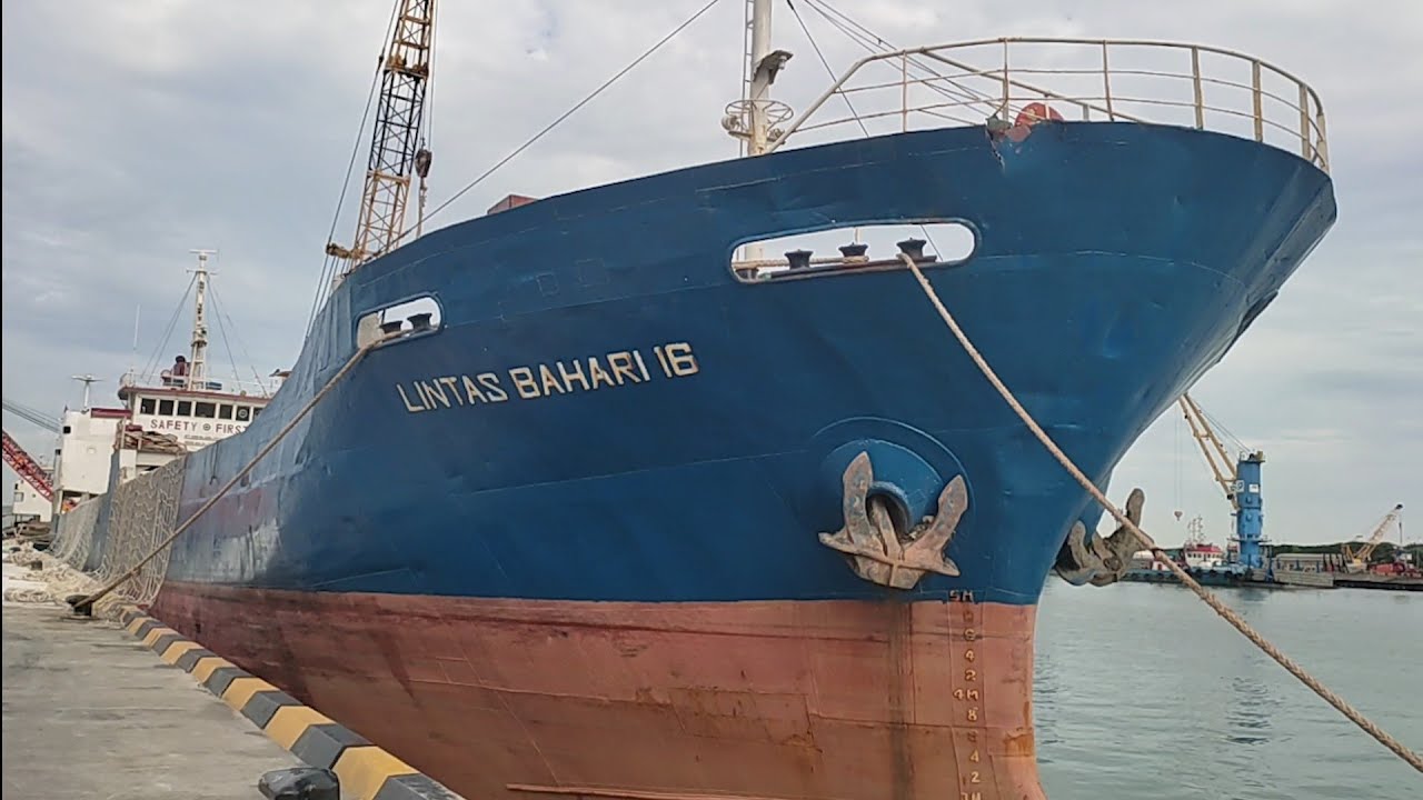 Review Kapal General Cargo MV. Lintas Bahari 16 rute Gresik - Kalteng