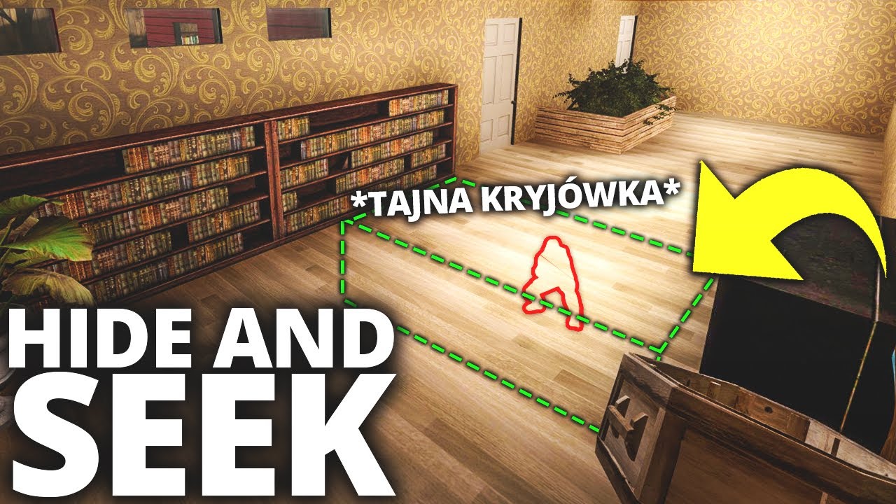 TAJNA KRYJÓWKA POD ZIEMIA ! Hide and Seek