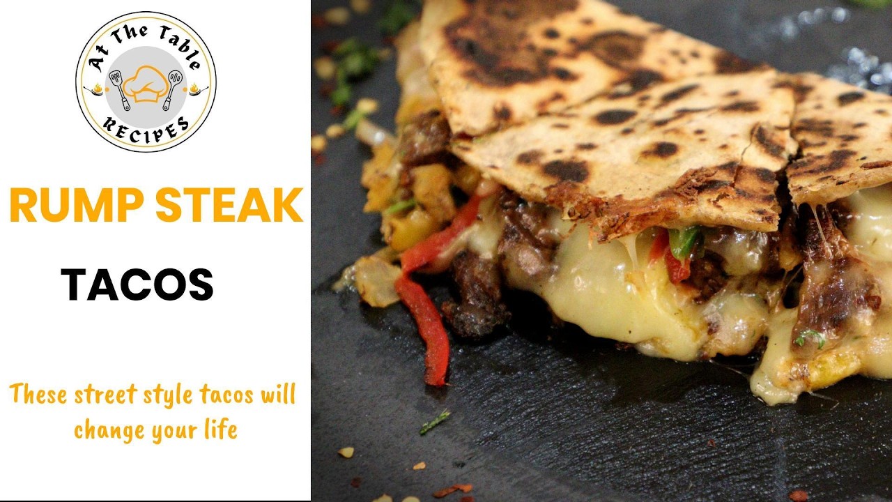 THE BEST STEAK TACOS AT HOME @atthetablerecipes1294 #steaktacos  #beeftacos #ramadanrecipes #tacos