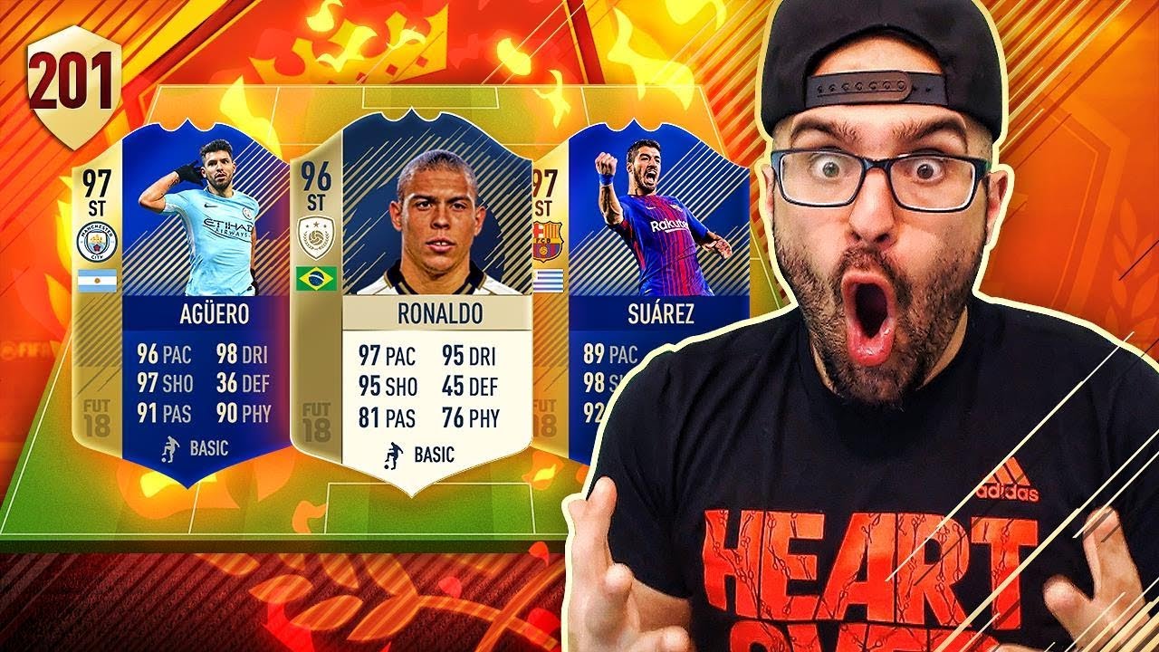 OMG MY BEST TEAM EVER!! - FIFA 18 Ultimate Team #200 RTG Road To Fut Champions