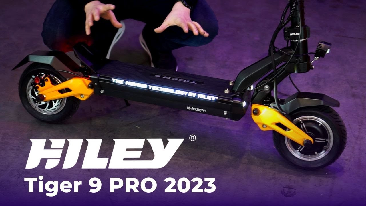 Hiley Tiger 9 PRO 2023 / LR ⚡ Prezentacja i omówienie ulepszeń hulajnogi elektrycznej | HND Electric