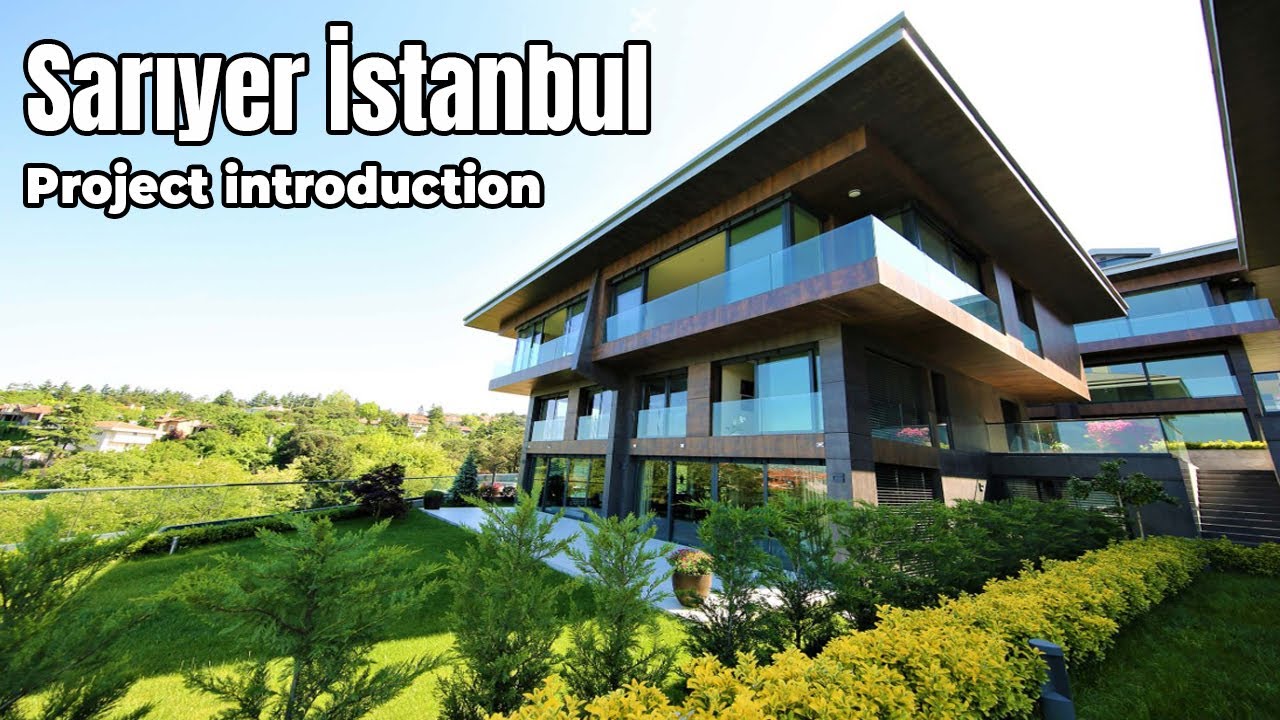 Therra Park Bosphorus view in Tarabya Sarıyer İstanbul