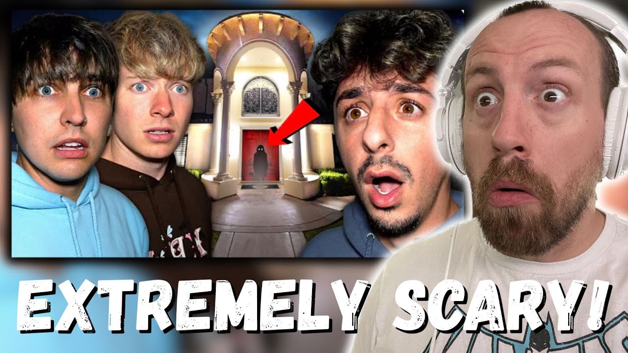 EXTREMELY SCARY! Sam and Colby Investigating Our Best Friend’s Haunted House (ft. FaZeRug) REACTION!