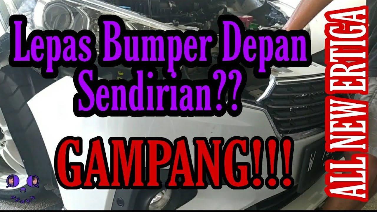 Cara melepas bumper depan All New Ertiga ‼️ How to remove front bumper Ertiga