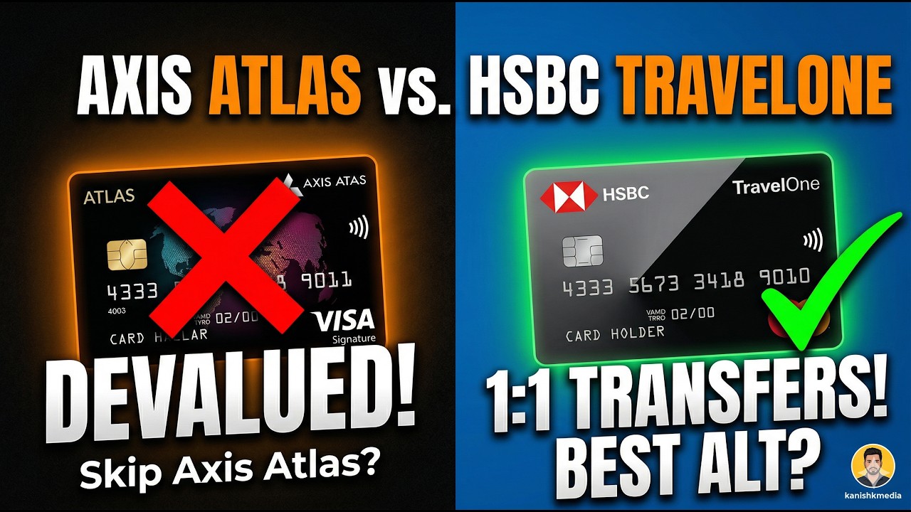 Axis Atlas DEVALUED! Is HSBC TravelOne the Best Alternative?  #AxisAtlas #HSBCTravelOne #CreditCard