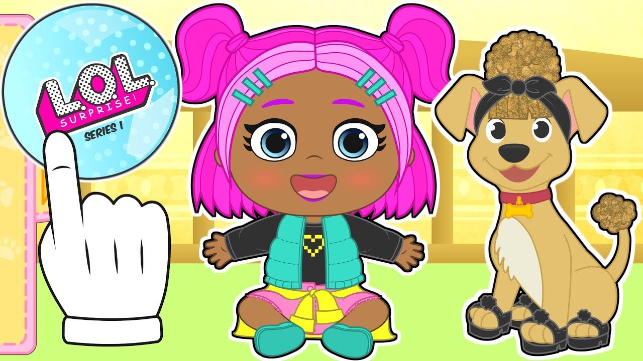 BEBE LILY 👶 Lily y su mascota se disfrazan de LOL Surprise Serie 3 y LOL Pets #babypets