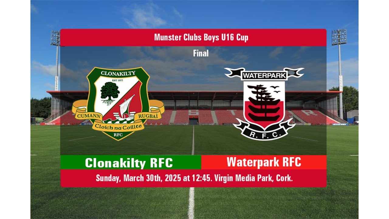 Munster Clubs  Boys U16 Cup Final 2025