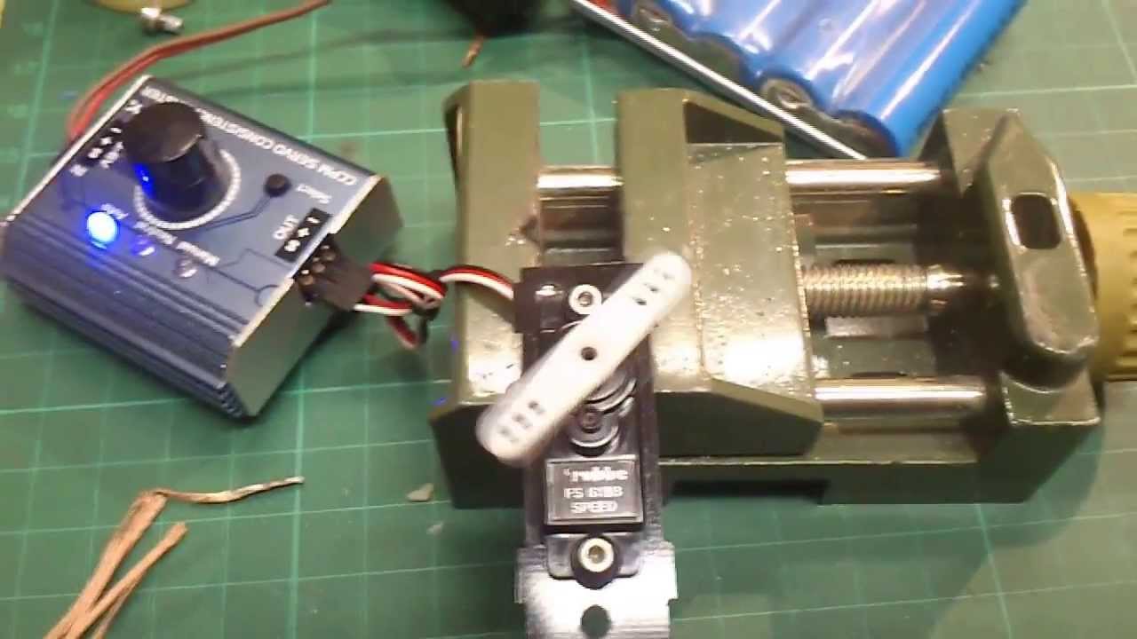 How to Increase servo throw from 90&deg; to 180&deg; degree mod