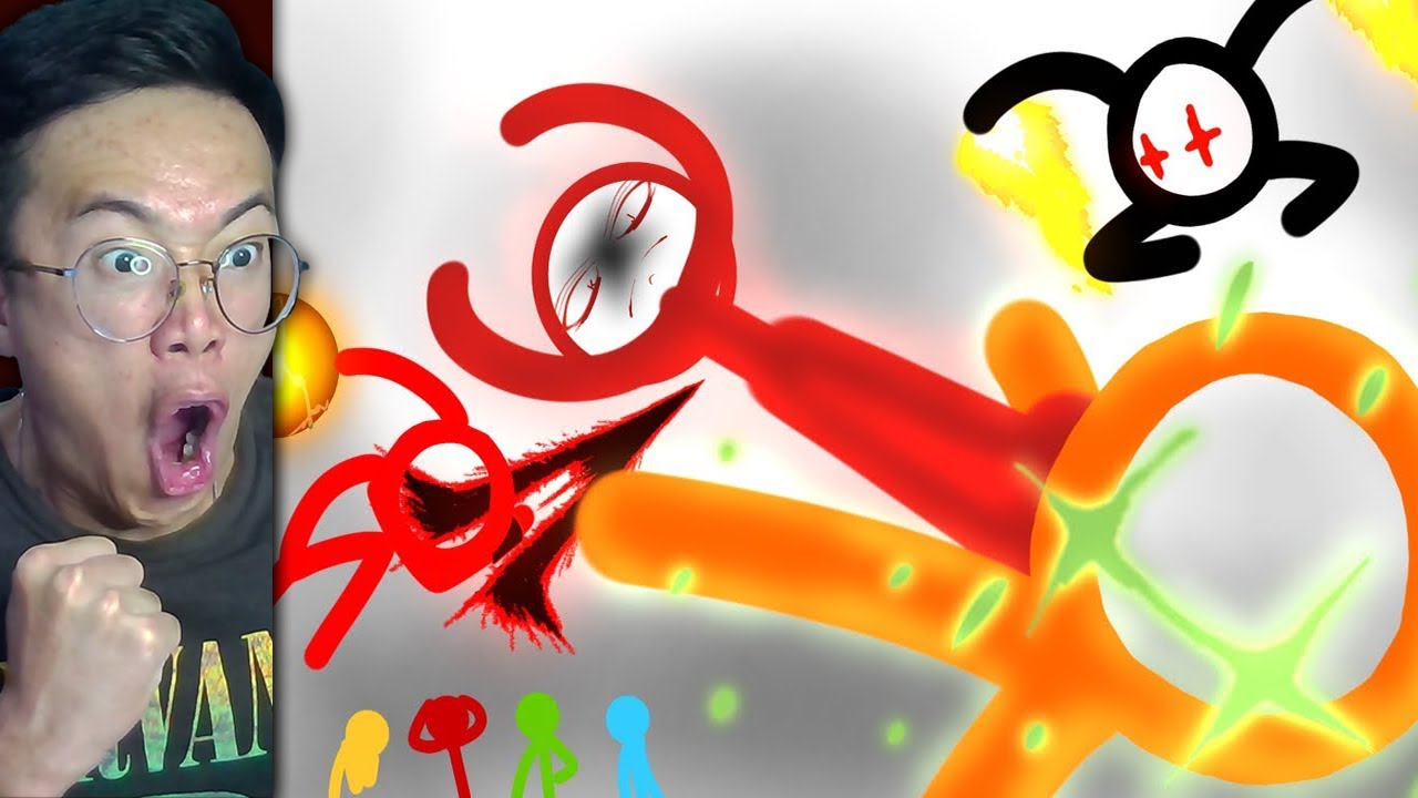 TOLONG INI EPIC BANGET ANIMATION ALAN BECKER vs KJ : STICK NODES BATTLE!!!