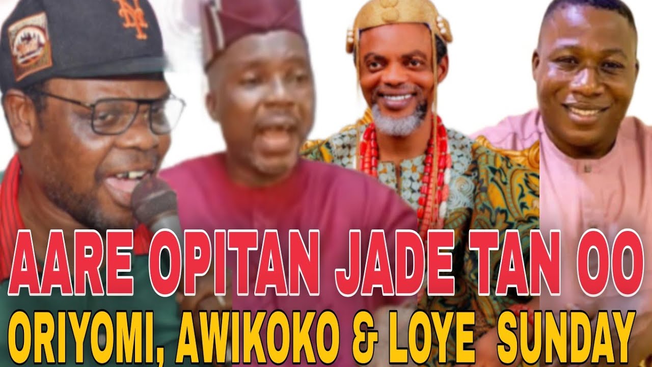 AARE OPITAN JADE SO ORO LORI ADE ALADIGUN PELU ORIYOMI HAMZAT, LOYE SUNDAY ATI LORI GBOGBO ITAN
