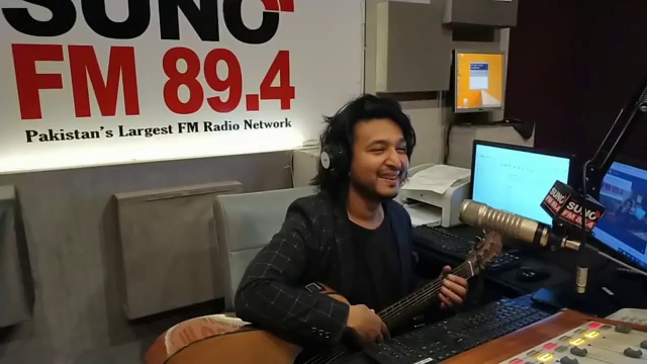 Ali Khan at FM89.4 on show Doston Ka Time