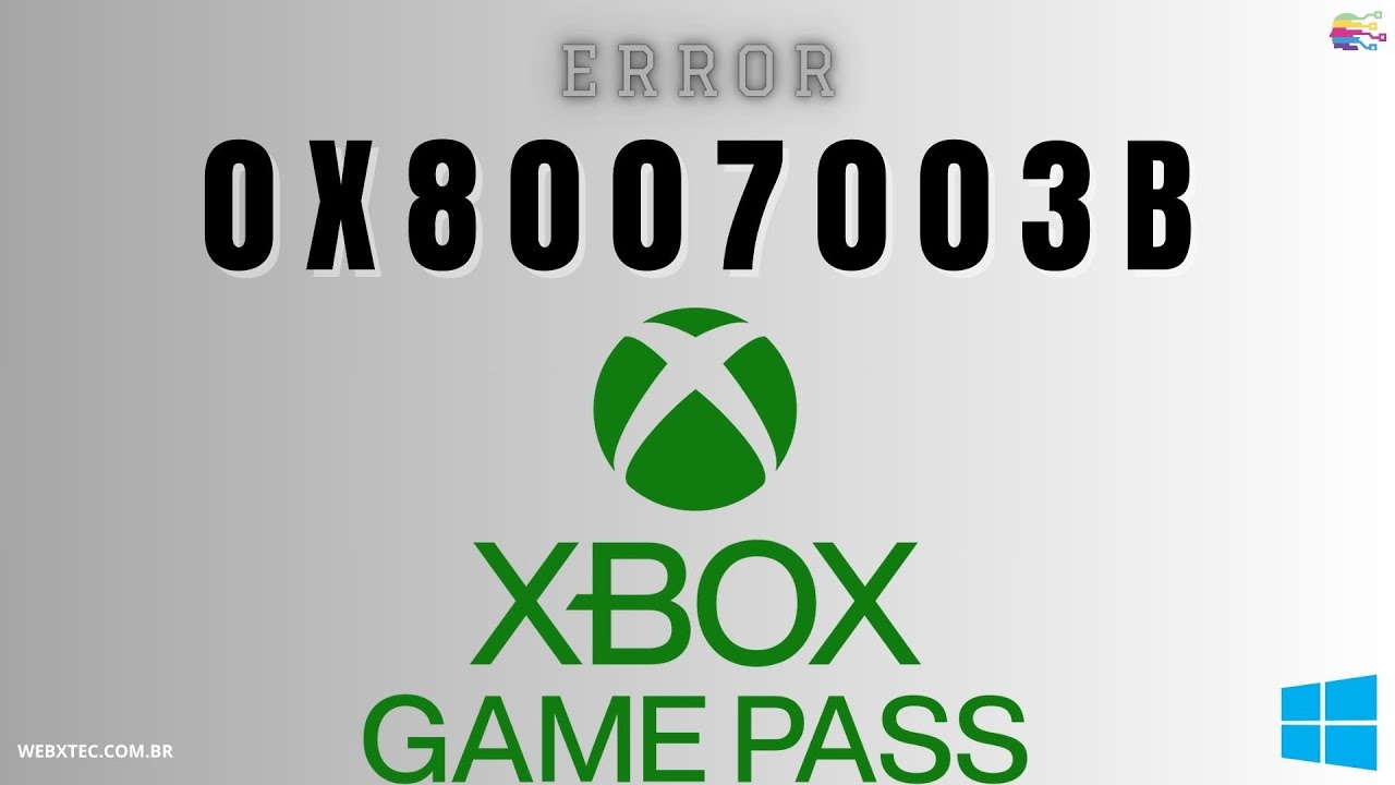 Erro 0x8007003B ao fazer login no aplicativo Xbox no PC | Game Pass.