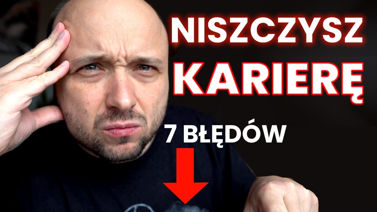 7 zawodowych błędów. Brutalnie niszczą karierę