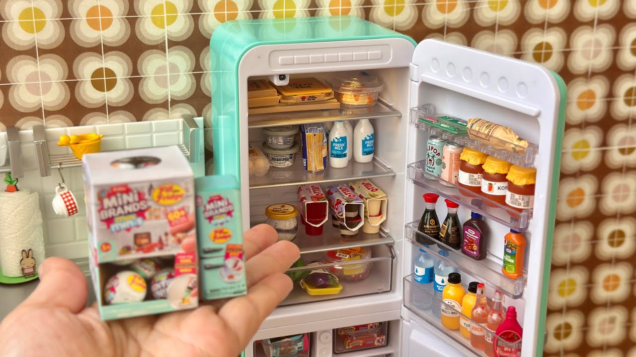 Everything You Need in a Fridge… But Mini! | Unreleased MiniBrands ASMR