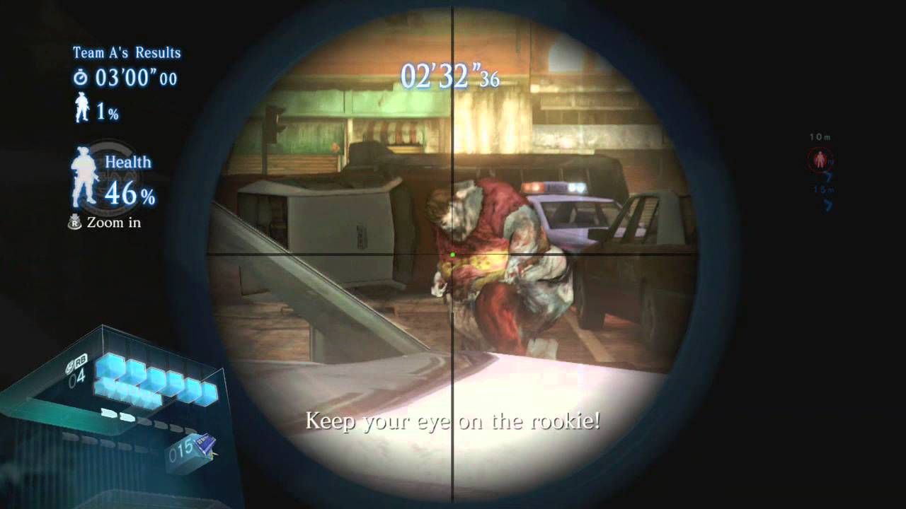 Resident Evil 6: Siege mode matches 1, 2