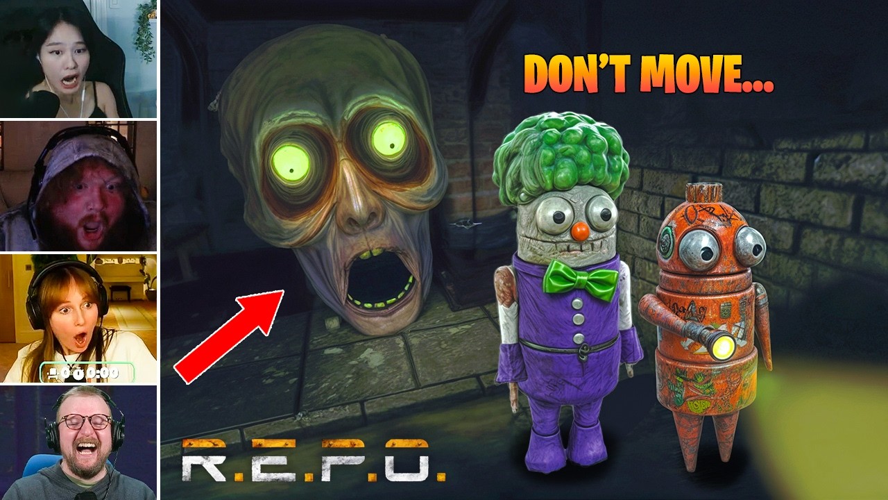 R.E.P.O. Top Twitch Jumpscares Compilation #3