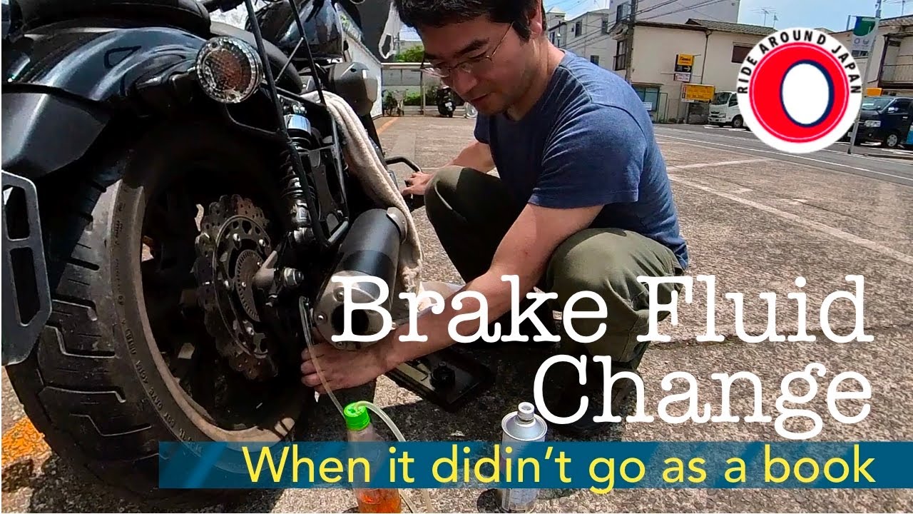 DIY Maintenance Challenge: Brake Fluid Change on Yamaha Bolt XVS950