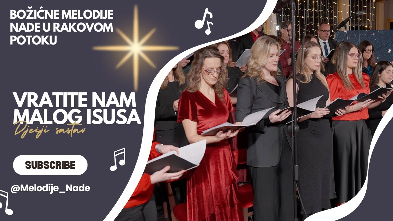 Dječji sastav – “Vratite nam malog Isusa” (uživo)