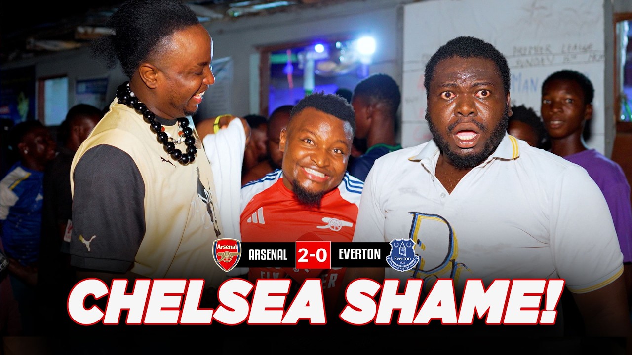 ARSENAL 2-0 EVERTON ( Tobi - NIGERIAN FAN REACTION) - Premier League 2025/2026