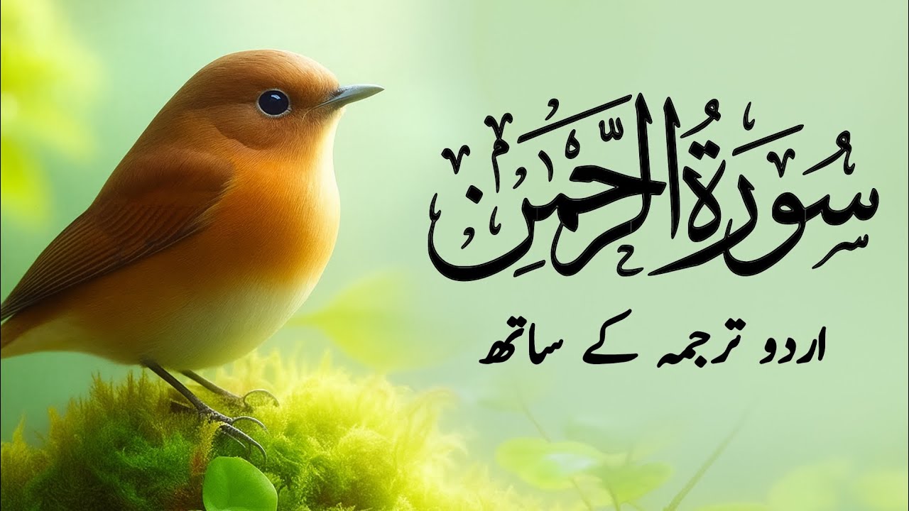 Surah Rahman Full with Urdu and Hindi Translation | Qari Abdul Basit Abdua Samad | Holy Recitations