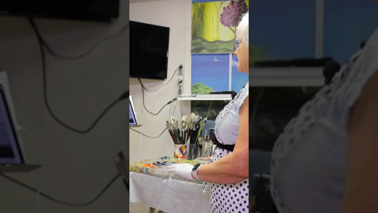 How to Paint Fast: Embrace Simplicity in Art #shorts